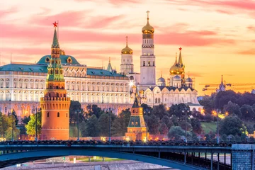 Foto op Plexiglas Moskou Kremlin van Moskou