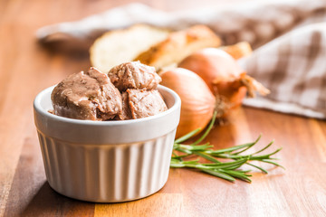 Cod liver in oil.