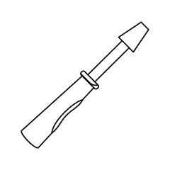 screwdriver  vector illustration
