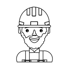 working man  vector illustration