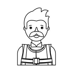 working man  vector illustration