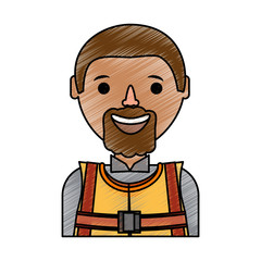 working man  vector illustration