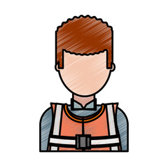 working man  vector illustration