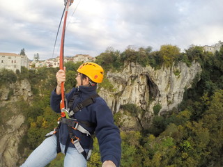 Obraz premium Zipline