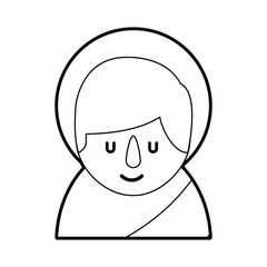 cartoon cute baby jesus christ christmas image