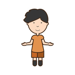 cartoon boy icon
