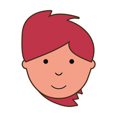 cartoon boy icon