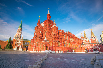 Historical buildings at the Red Square in Moscow © f11photo