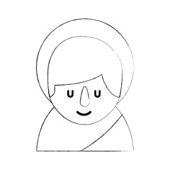 cartoon cute baby jesus christ christmas image