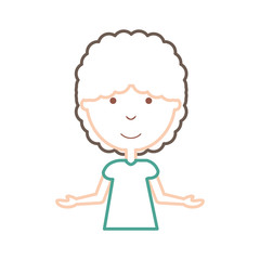 cartoon boy icon over white background vector illustration
