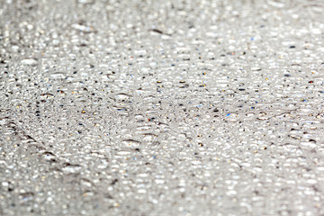 Pattern of water drops