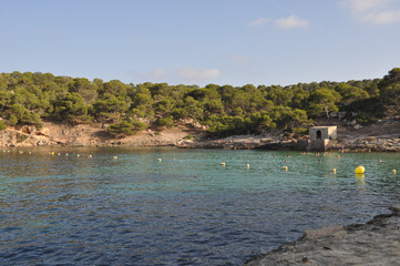 Cala Portal Vels beach in Majorca