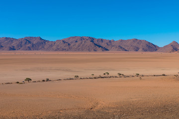 Fototapeta na wymiar Landschaft Namib Wüste und Tirasberge