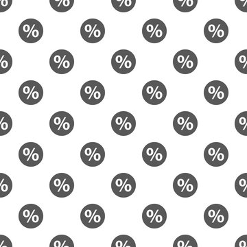 Percent Sign Pattern Seamless