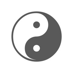 Ying yang symbol of harmony and balance