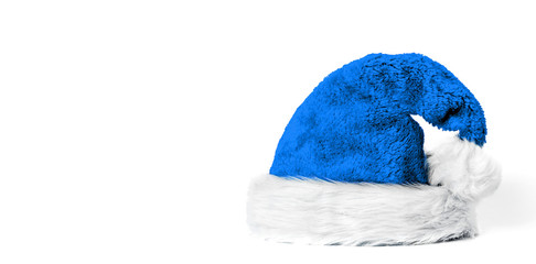 Weihnachtsmütze blau