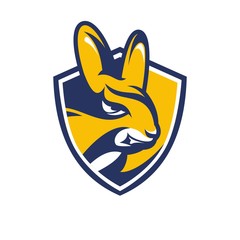 rabbit logo / icon illustration