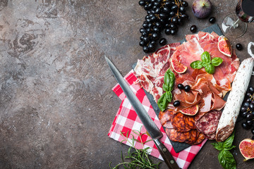 Traditional Spanish ham