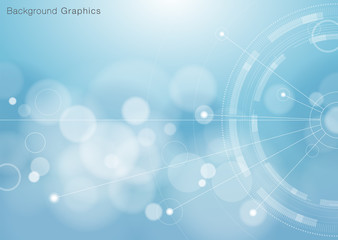 Fototapeta Abstract Blue Background #Vector Graphics  obraz