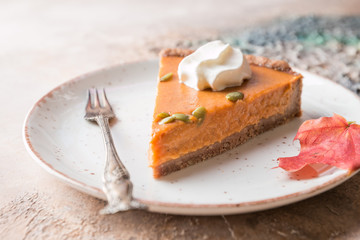 Slice of Pumpkin Pie