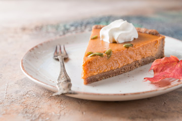 Slice of Pumpkin Pie