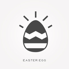 Silhouette icon easter egg