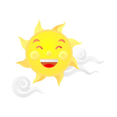 Smiling sun