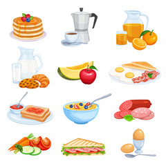 breakfast icons