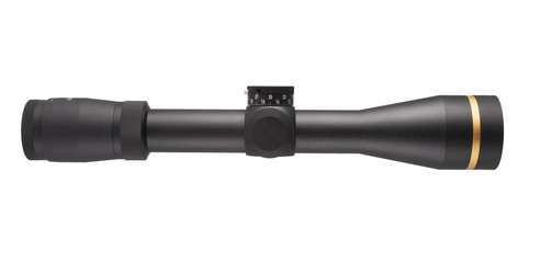 Rifle sight on white