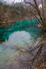Lake Jiuzhaigou park