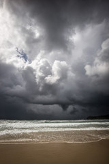 storm at Alexandria Beach, Noosa National Park