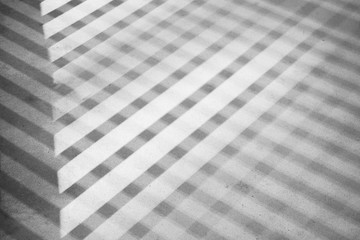 Diagonal Lines out of Light and Shadow