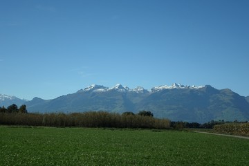 Fototapeta premium landschaft in der schweiz