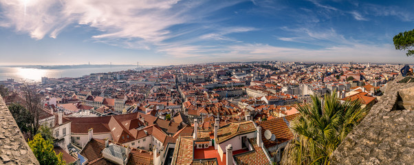 Lisboa desde el castillo de San Jorge