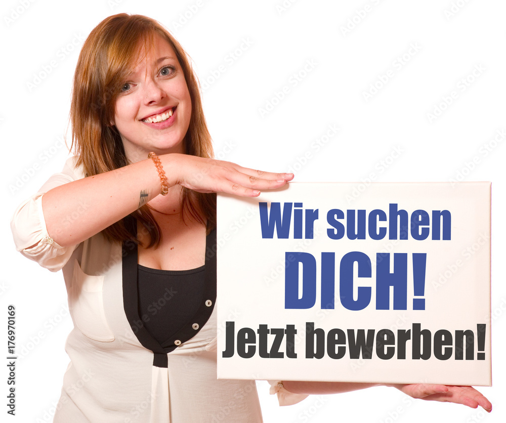 Poster wir suchen dich! jetzt bewerben!