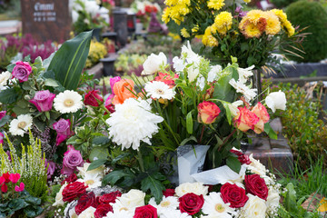 Blumen zum Abschied