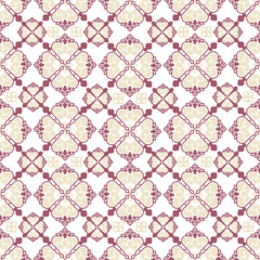 Royal lily. Seamless pattern.