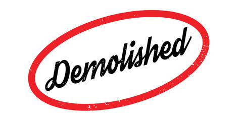 Demolished rubber stamp. Grunge design with dust scratches. Effects can be easily removed for a clean, crisp look. Color is easily changed.