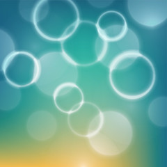 Abstract colorful defocused lights bokeh background