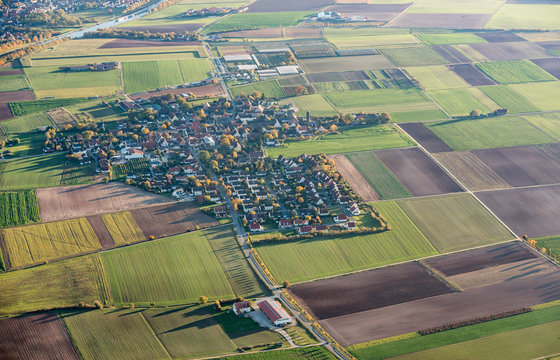 Erlangen/H&uuml;ttendorf Luftaufnahme