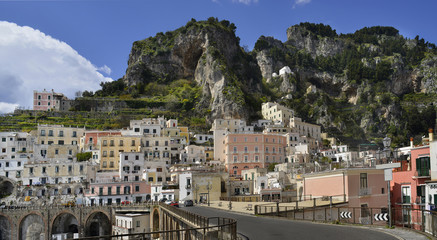 Obraz premium Amalfi Coast: Atrani, a little but very nice village.