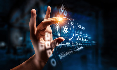 Creating innovative technologies. Mixed media