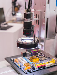 Robotic machine vision system in factory,automated scanning. © xiaoliangge