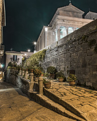 San Marino by night