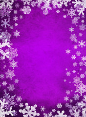 Purple christmas background