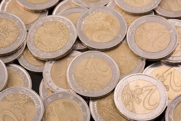 euro coins