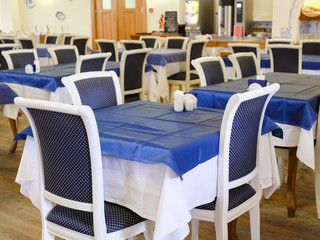Interior of a cafe