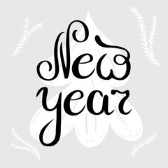New year template for banner or poster