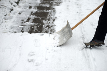 Schnee räumen