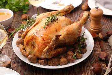 winter roasted chicken
